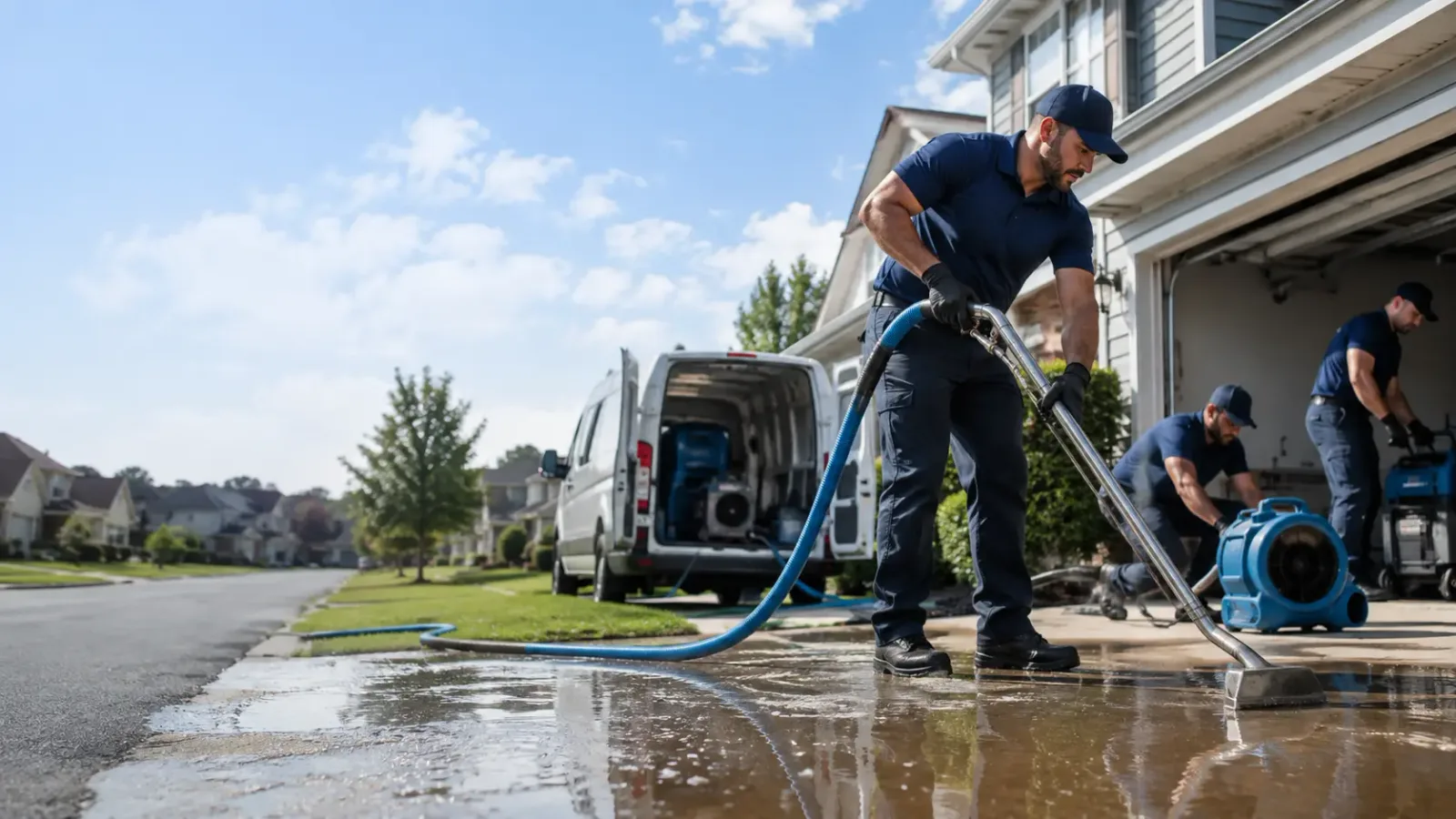 Flood Damage Restoration in Mulvane, KS
